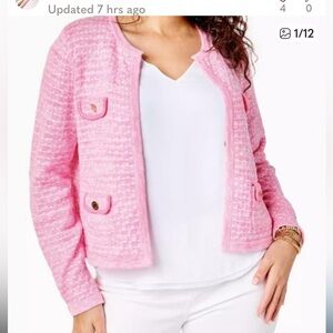 Lilly Pulitzer Pink Cardigan Sweater